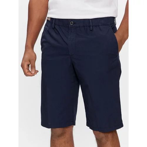 Paul&Shark Kratke hlače iz tkanine 24414026 Mornarsko modra Regular Fit