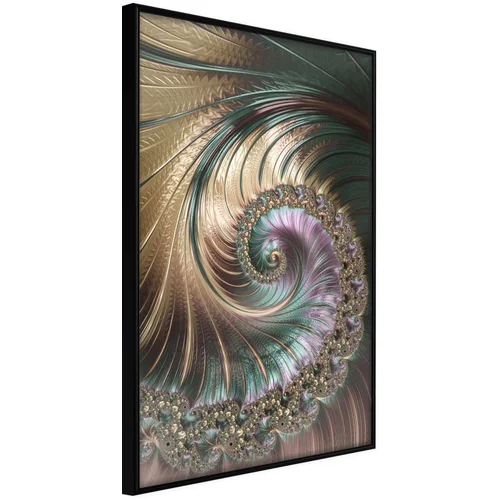  Poster - Iridescent Spiral 20x30