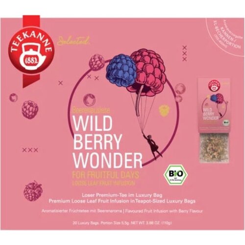Teekanne Bio Luxury Bag Wild Berry Wonder - 20 vrečk Cene