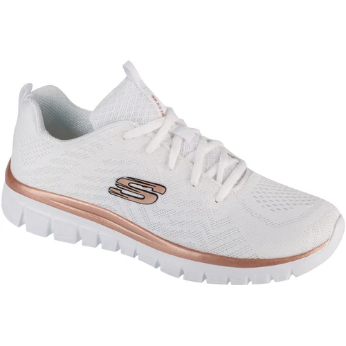 Skechers Nizke superge Graceful - Get Connected Bela