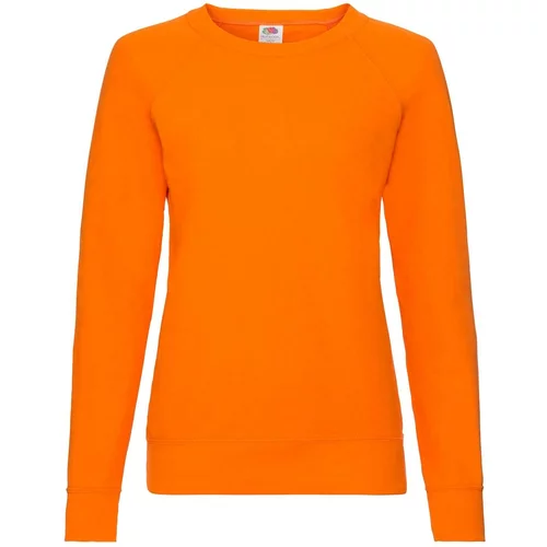 Fruit Of The Loom Orange classic sweatshirt light