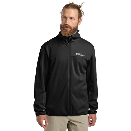 Jack Wolfskin mu&amp;scaron;ka jakna feldberg hoody , crna Slike