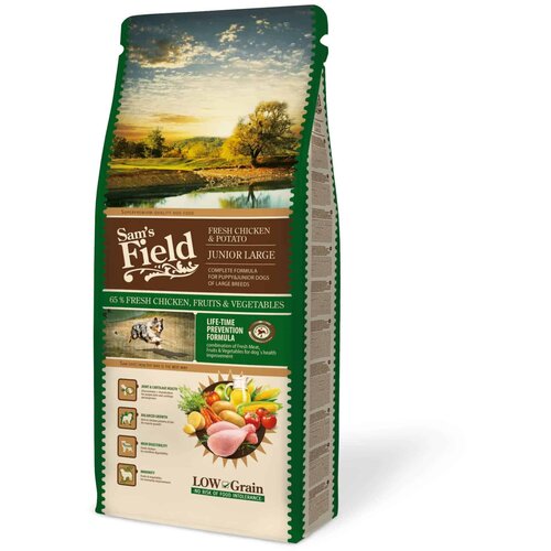 Sam&amp;#039;s Field dog large junior piletina i krompir - 13 kg Slike