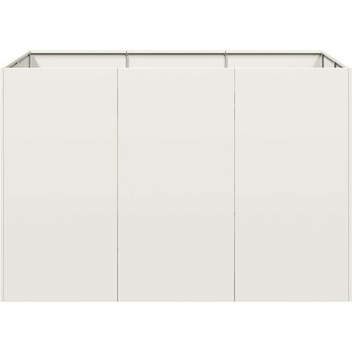VidaXL Sadilica bijela 120x80x80 cm od čelika Slike
