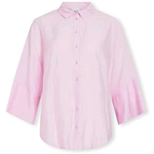 Vila Topi &amp;amp; Bluze Aspyn 3/4 Loose Shirt - Winsome Orchid Rožnata Slike