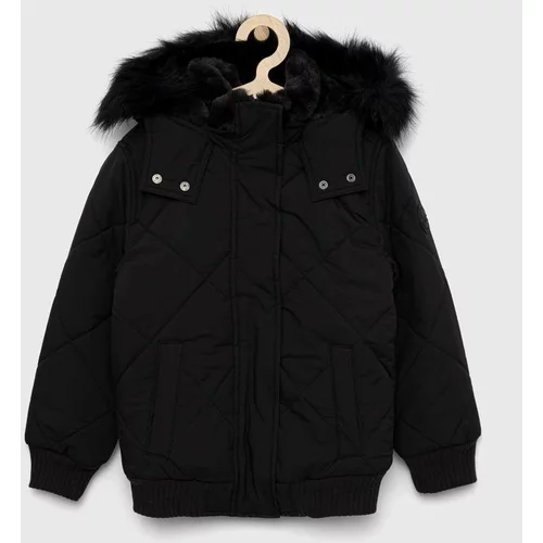 Abercrombie & Fitch Dječja jakna boja: crna