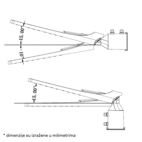 Bb Link Crna RA-LED ulična svetiljka Cene