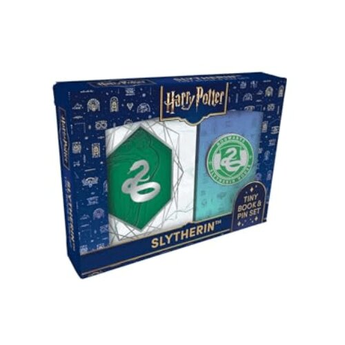 Hachette UK Insight Editions - Harry Potter: Slytherin Tiny Book and Pin Set Cene