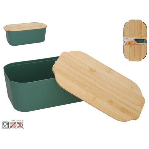  KUTIJA ZA KRUH 33*18.5*12CM ZELENA Slike