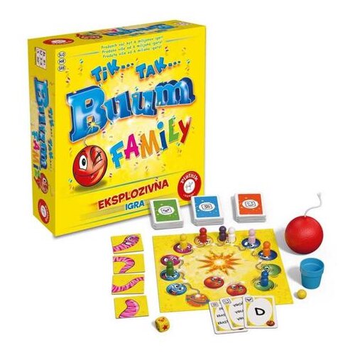 DRUŠTVENA IGRA PIATNIK TIK TAK BUM FAMILY PJ756092 Cijene