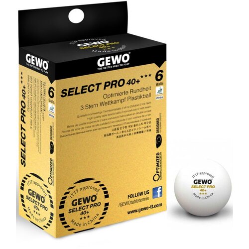 Gewo Select Pro 40+ *** Takmičarske Loptice 6/1 Slike