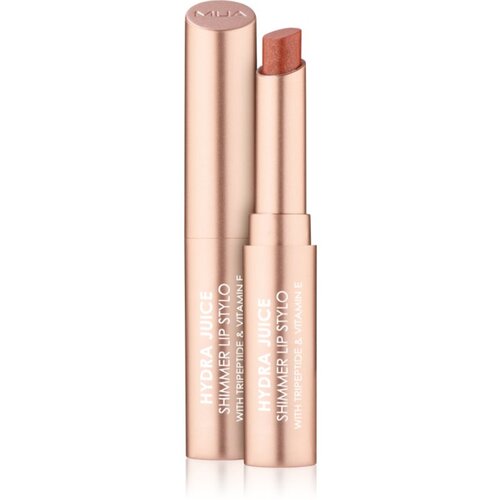 MUA Makeup Academy Hydra Juice Peptide Shimmer Lip Stylo ble&amp;scaron;čeča &amp;scaron;minka s hranilnim učinkom odtenek Caramel Glaze 1.5 g Slike
