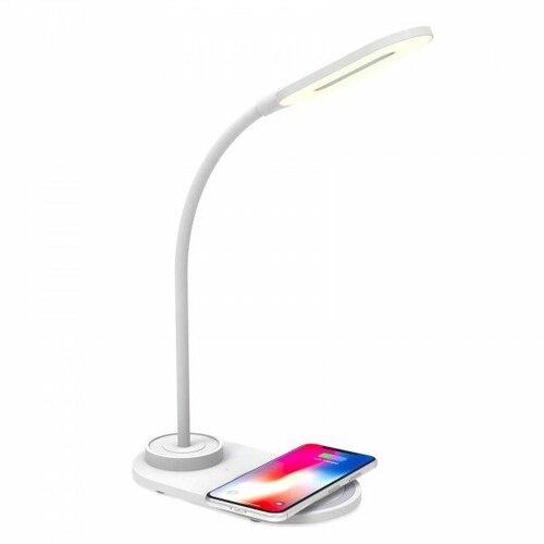 Celly lampa sa wireless punjačem u beloj boji Slike