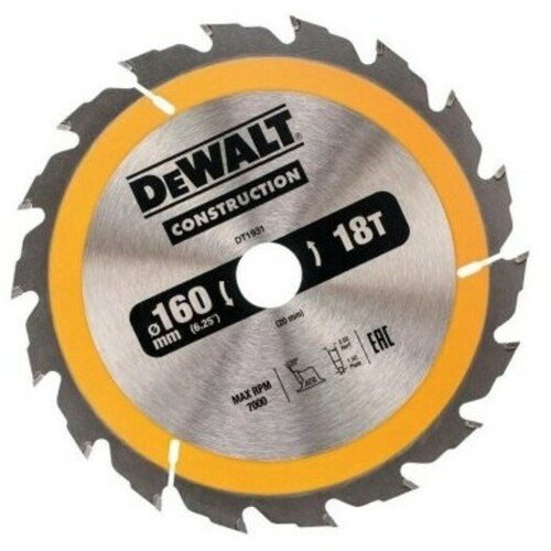 Dewalt list krožne žage za les DT1931 18 ZOB 160x20mm Cene