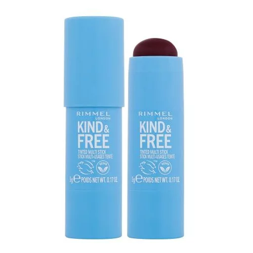 Rimmel London Kind & Free Tinted Multi Stick višenamjenski štapić za konturiranje 5 g Nijansa 005 berry sweet