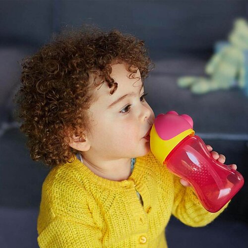 Philips Avent magična &amp;scaron;olja sa slamčicom 300ml Roze 798, 12m+ SCF798/02 Slike