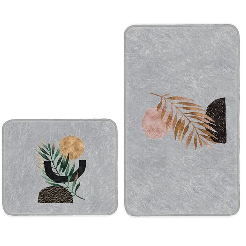 Minimalist Home World sivi kupaonski tepisi u setu od 2 kom 100x60 cm - Minimalist Home World Slike