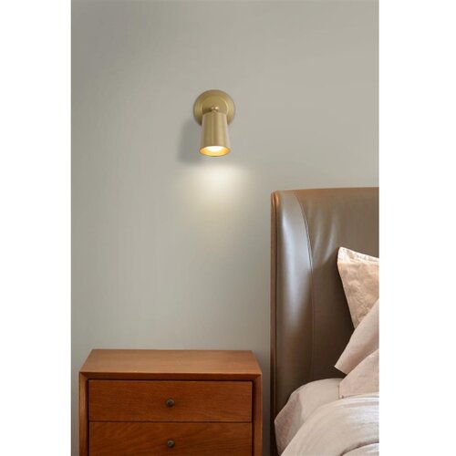 Searchlight 23340GO - led prigu&amp;scaron;iva punjiva zidna svetiljka cone LED/1,5W/5V zlatna Slike