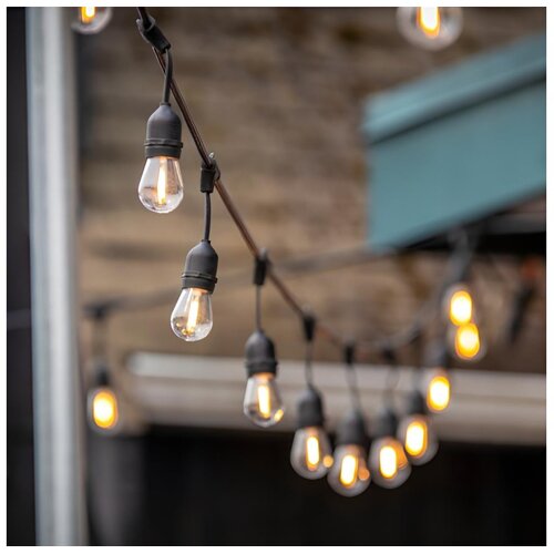  LED spoljna dekorativna girlanda BAJA ST64 15xE27/1W/230V 15,9m IP44 topla bela Cene