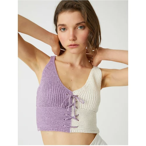 Koton Camisole - Purple - Fitted