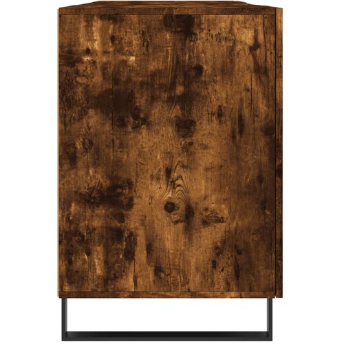  Radni stol boja dimljenog hrasta 140x50x75 cm konstruirano drvo Slike