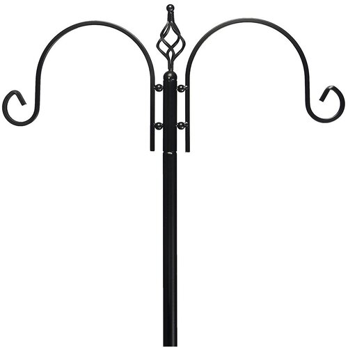 Timeless Tools 230 cm visok kovinski hranilnik za ptice s 4 kljukami in 2 posodama, (5000333628) Cene