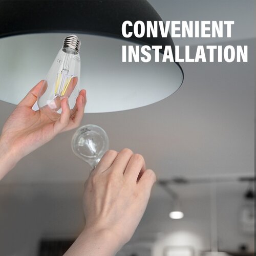 Aigostar led sijalica filament ST64 E27/6W/230V 6500K Slike