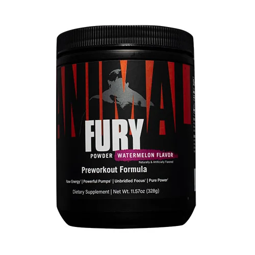 Universal Nutrition Animal Fury (20 serv) Green Apple