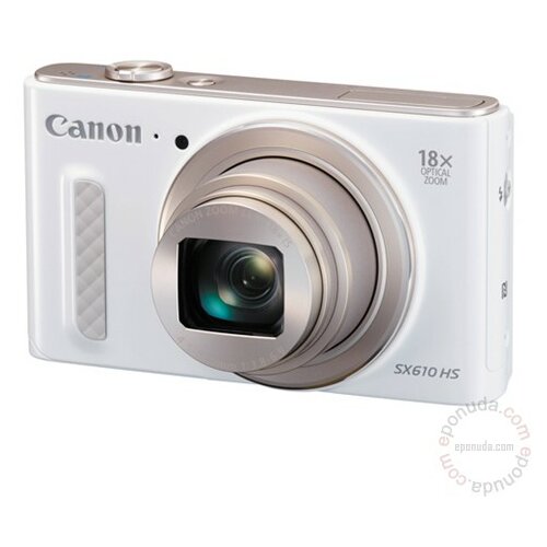 Canon PowerShot SX610 HS White digitalni fotoaparat Slike