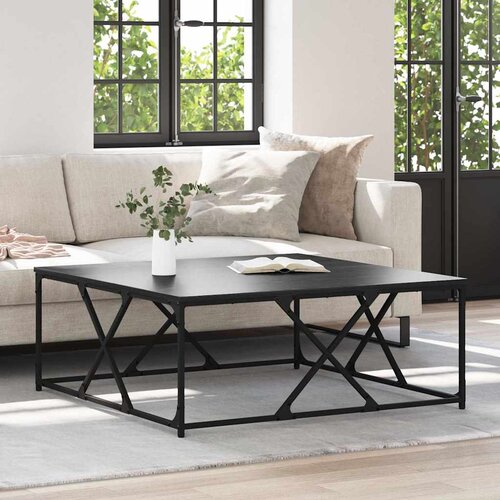  Kava Stol Crni hrast 100 x 100 x 40 cm Konstruirano drvo Cijene