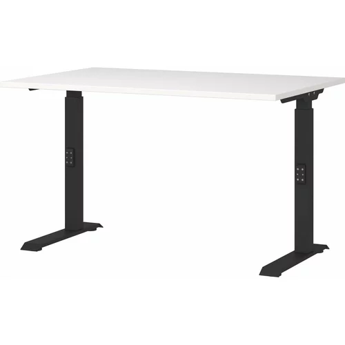 Germania Radni stol s bijelom pločom stola 80x120 cm Downey –