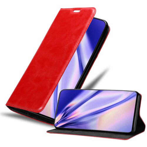  case, združljiv z oppo v apple red - zaščitni pokrov z magnetnim zapiranjem, stoječo funkcijo in režo za kartico, (20604031) Cene