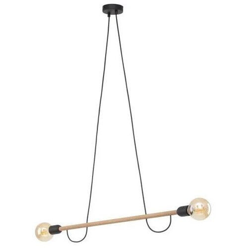  Luster na sajli HELIX 2xE27/15W/230V crna/bež Cene