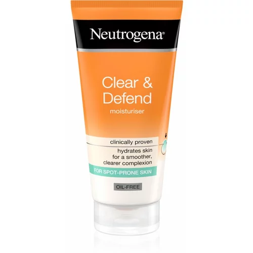 Neutrogena clear & defend moisturizer vlažilna krema za problematično kožo 50 ml za ženske