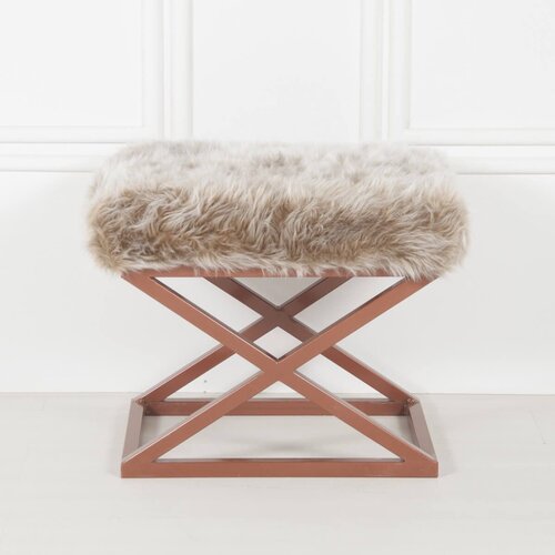 Atelier Del Sofa Capraz Plush - Copper Copper Pouffe Cijene