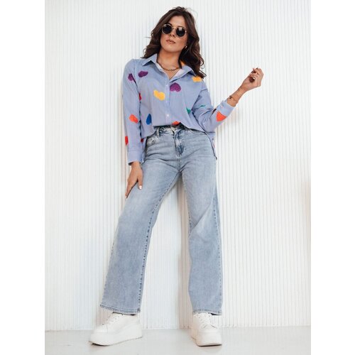 DStreet LOVIS women's striped shirt blue Cijene