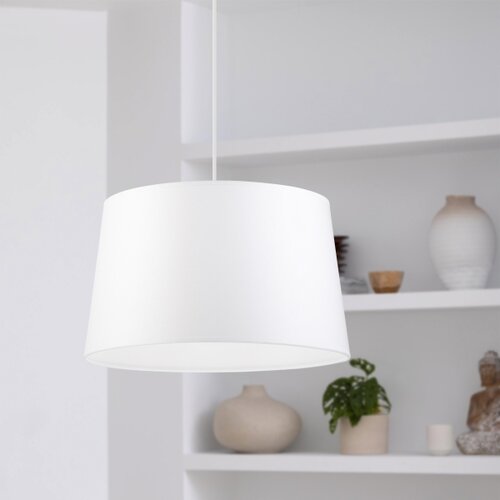  Visilica na sajli AIDA 1xE27/60W/230V prečnik 35 cm hrast/bela Slike