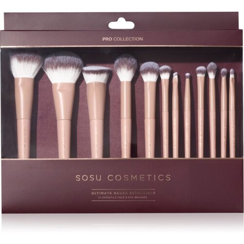 SOSU Cosmetics Ultimate Brush Essentials set kistova Slike