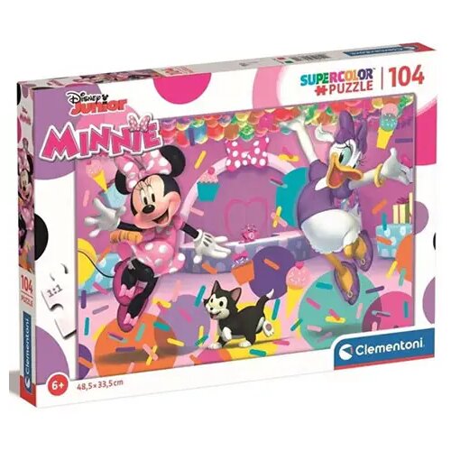 Clementoni Mini miška in prijatelji 104-delna Supercolor Maxi sestavljanka – Cene