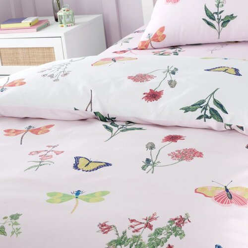 RHS Dječja posteljina za krevet za jednu osobu 135x200 cm Butterfly Garden &amp;ndash; Slike