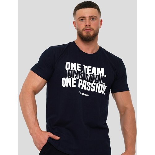 GymBeam mu&amp;scaron;ka majica One Team Navy Slike