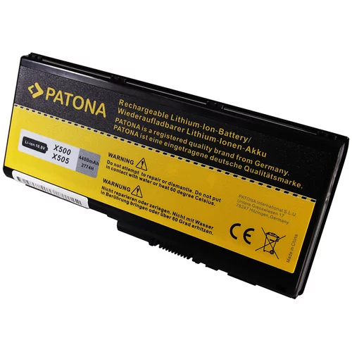 Patona Baterija za Toshiba Satellite P500 / Qosmio X500, 4400 mAh