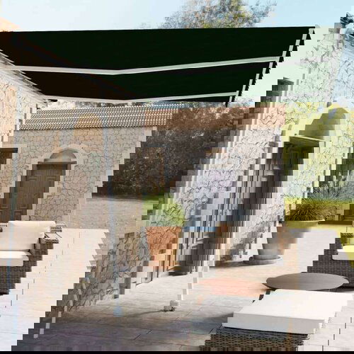  Tenda Samostojeća tenda na ručno uvlačenje 350 x 250 cm antracit Cene