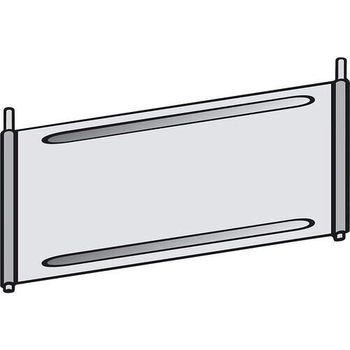 hofe Predelna pločevina za regal s predelki, pocinkano, za polico, ŠxG 1000 x 300 mm Cene