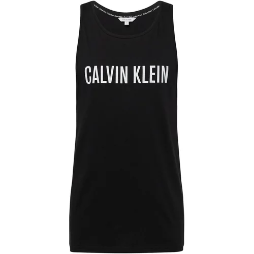 Calvin Klein Swimwear Majica črna / bela