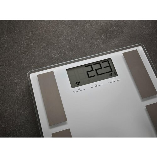 Soehnle Shape Sense Connect 100 Analitička vaga Opseg mjerenja (kg)=180 kg Siva, Metalna S Bluetooth Slike