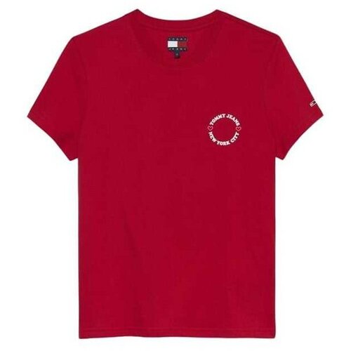 Tommy Hilfiger crvena ženska majica THDW0DW21768-XME Slike