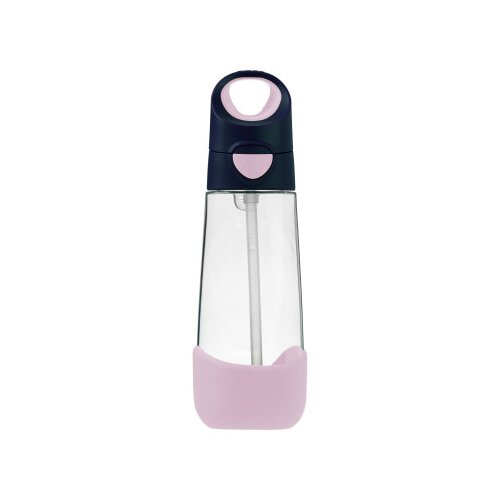 b.box Plastenka za pitje s slamico 600 ml – indigo/rožnata Cene