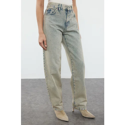 Trendyol Blue More Sustainable Normal Waist Straight Jeans