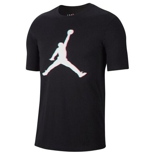 Nike Majice s kratkimi rokavi Jordan Jumpman 23D Črna Cene